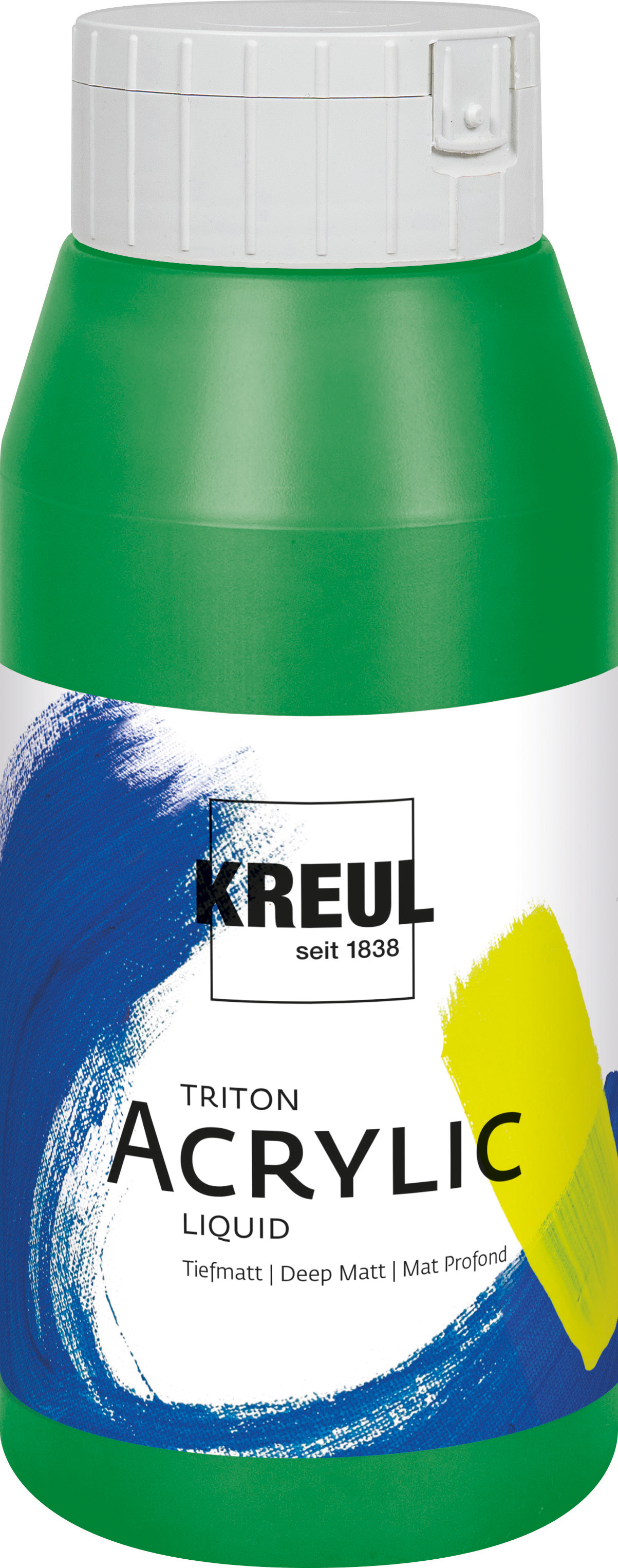KREUL Triton Acrylfarbe 750 ml permanentgrün