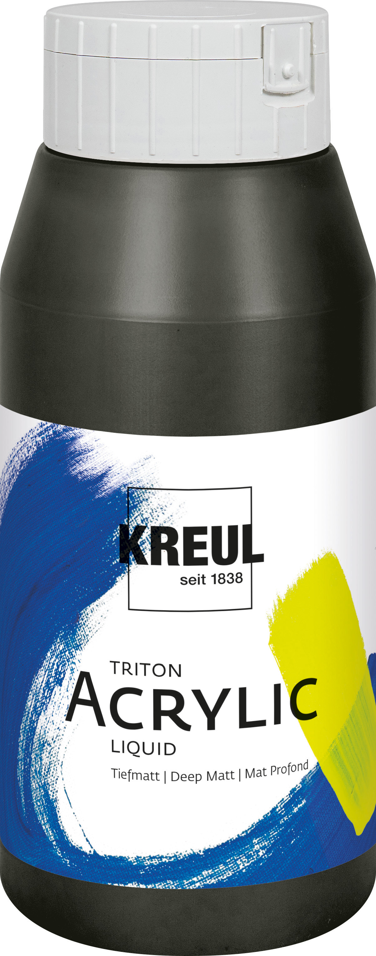 KREUL Triton Acrylfarbe 750 ml schwarz