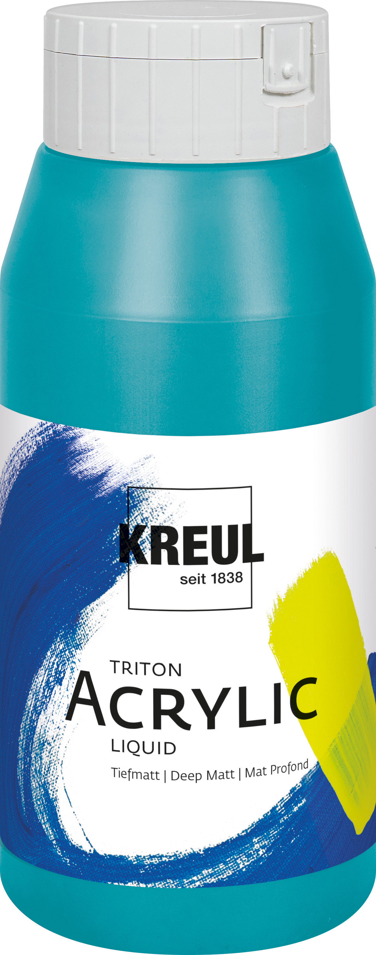 KREUL Triton Acrylfarbe 750 ml türkisblau