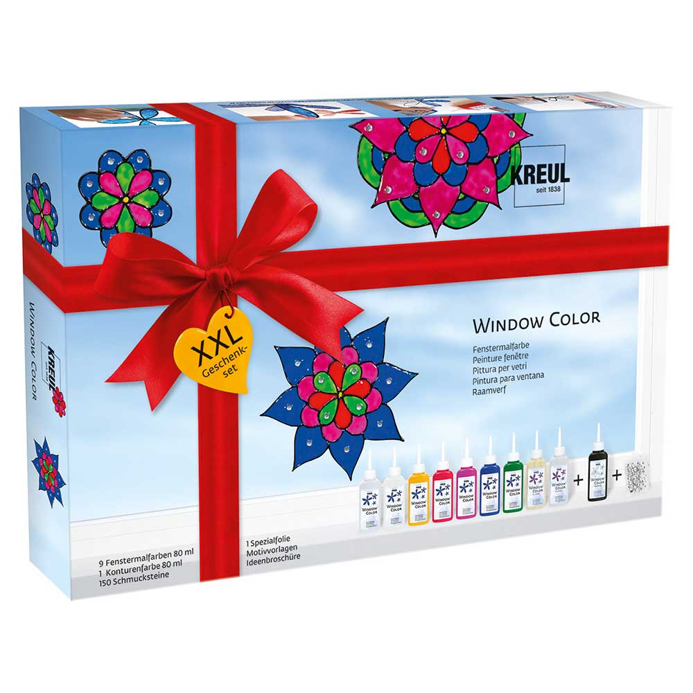 KREUL Window Color Geschenk-Set XXL mehrere Farben