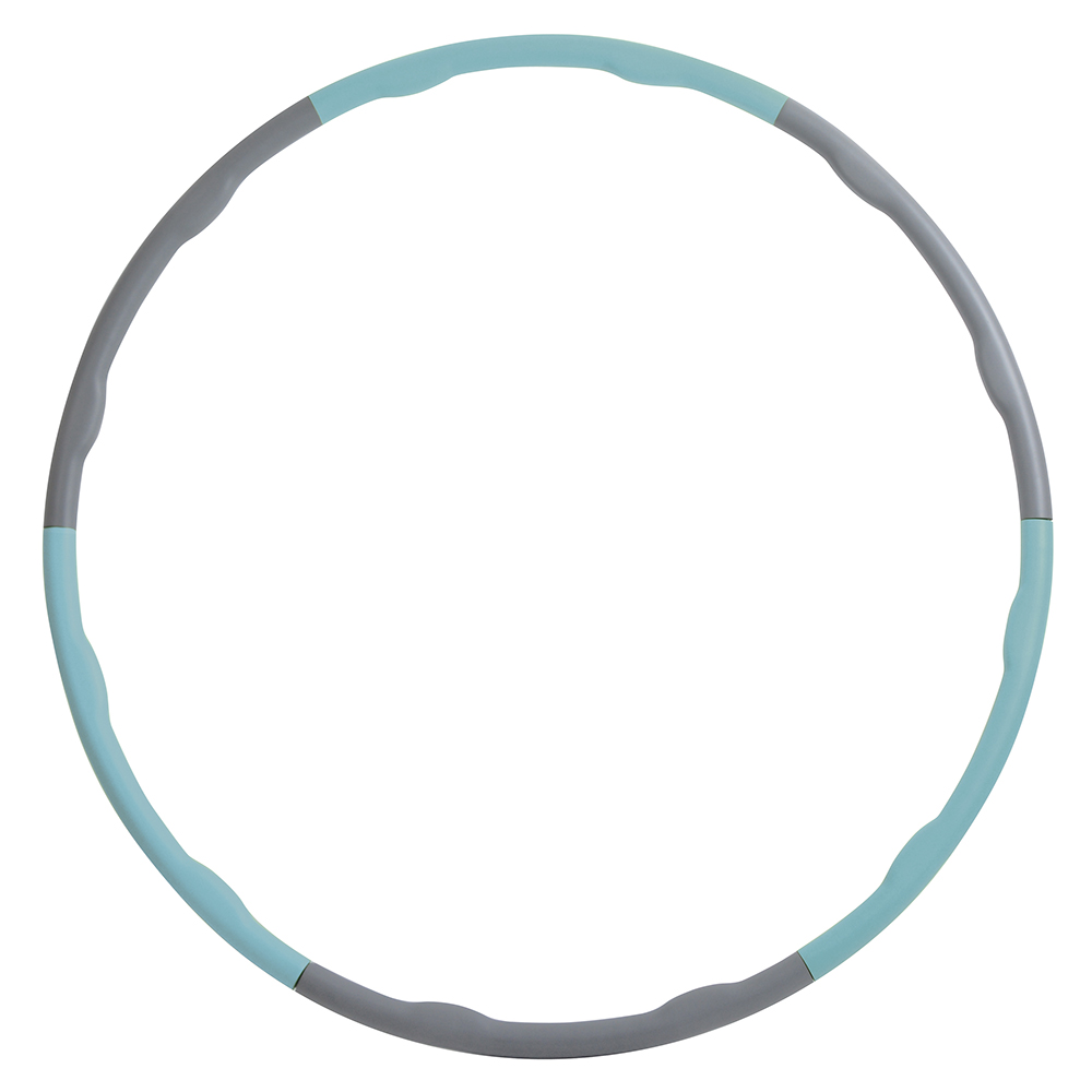 SCHILDKRÖT Fitness-Hoop 100 cm skyblue/grau