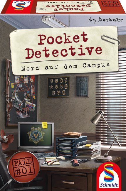 SCHMIDT Spiele Pocket Detective Mord auf dem Campus 49377