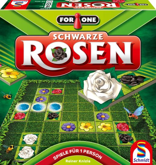 SCHMIDT SPIELE For One Schwarze Rosen bunt