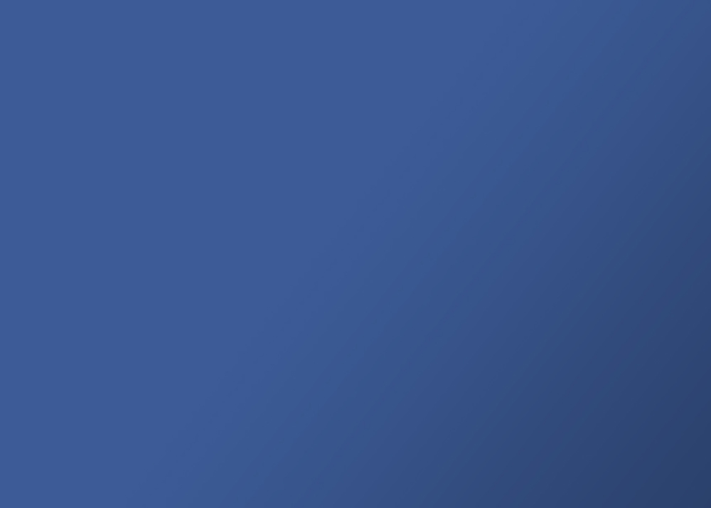 Ein einfarbiger blauer Hintergrund. Keine weiteren Elemente oder Muster sichtbar.