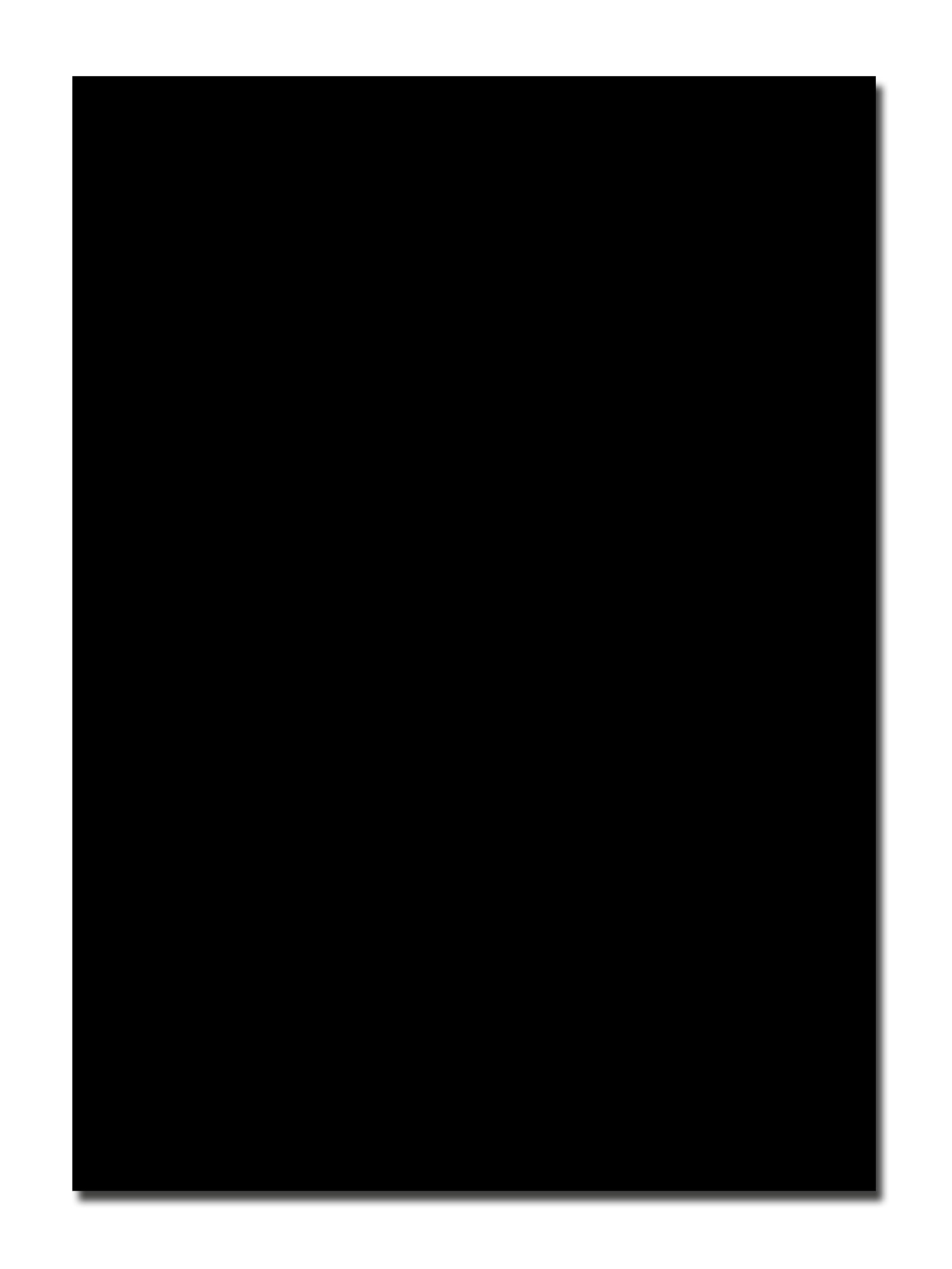 FOLIA Tonzeichenpapier 50 x 70 cm schwarz
