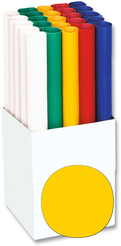 FOLIA Transparentpapier 50 x 70 cm gelb