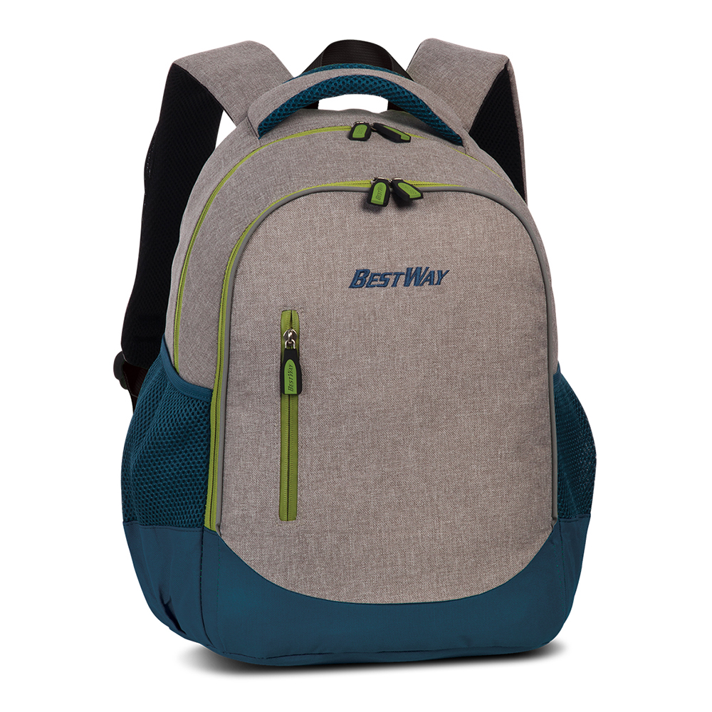 BESTWAY Rucksack 21 l hellgrau/blau