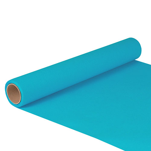 Türkisfarbener Papierrollen mit glatter Oberfläche. Ideal für Bastelarbeiten.