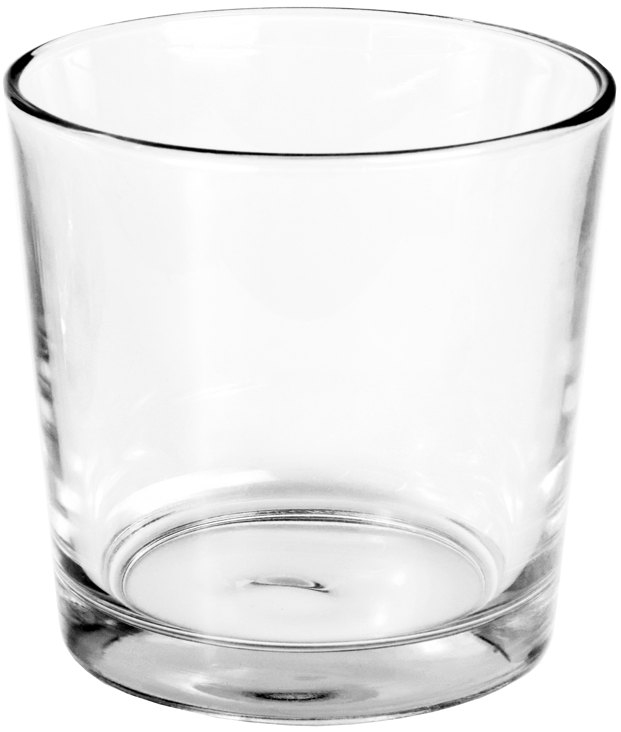 PAPSTAR Kerzenhalter rund Ø 13 cm glasklar
