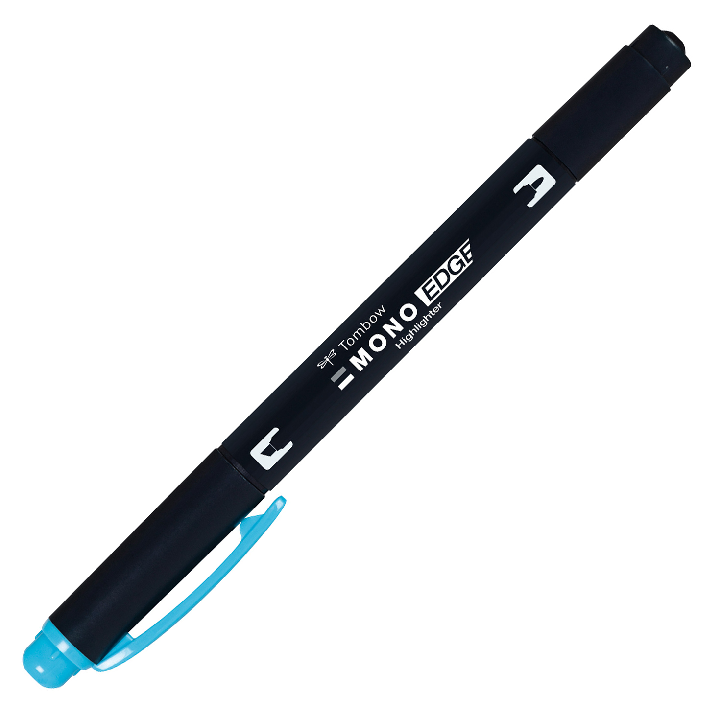 TOMBOW Textmarker Mono Edge mit Doppelspitze sky blue