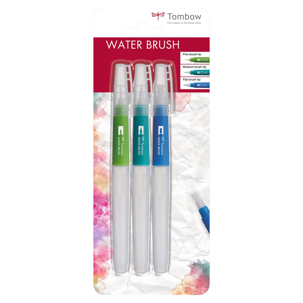 TOMBOW Wassertankpinsel 3er Pack