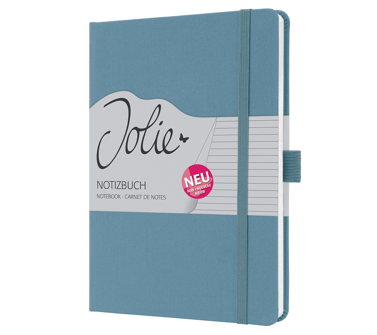 Notizbuch Jolie Powder Blue A5 192 Seiten blau
