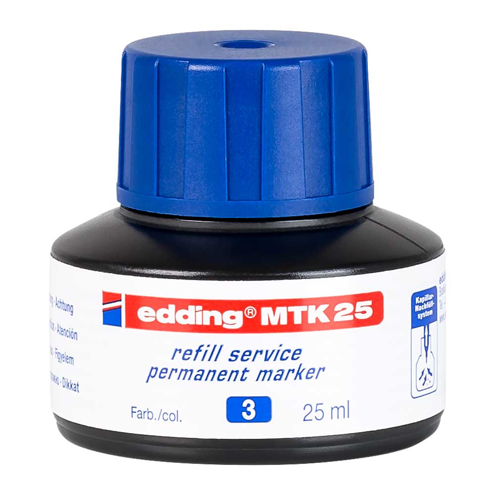 EDDING Nachfülltinte MTK25 25 ml blau