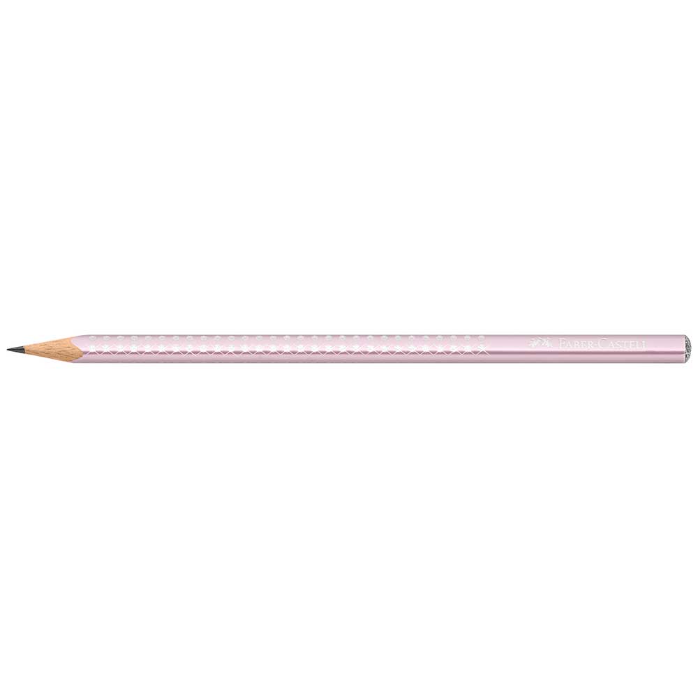 FABER-CASTELL Bleistift Sparkle 1 Stück rose metallic