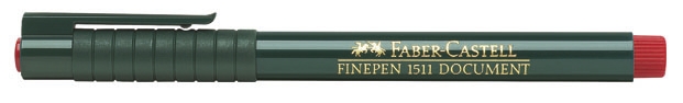 Faber-Castell - Fineliner FINEPEN, rot 