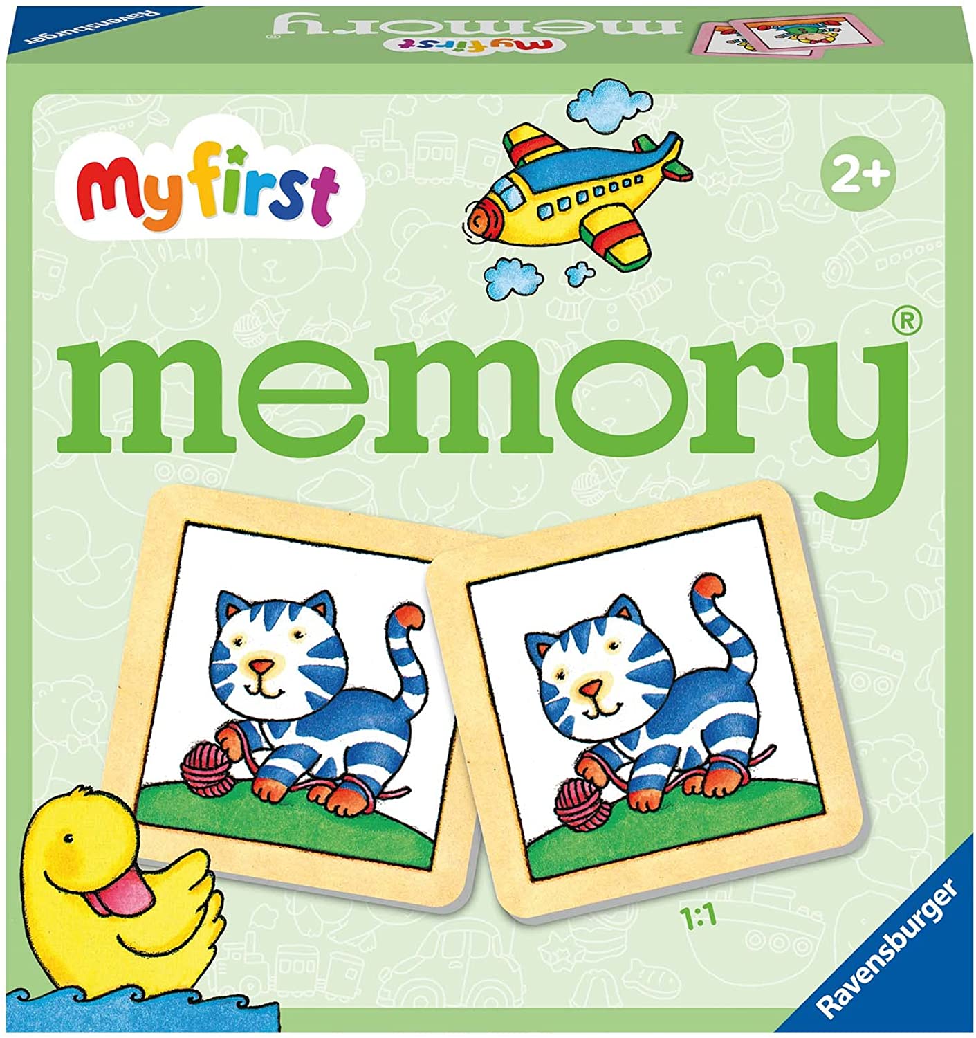 RAVENSBURGER Memory "My First Memory" 24 Bildkarten bunt