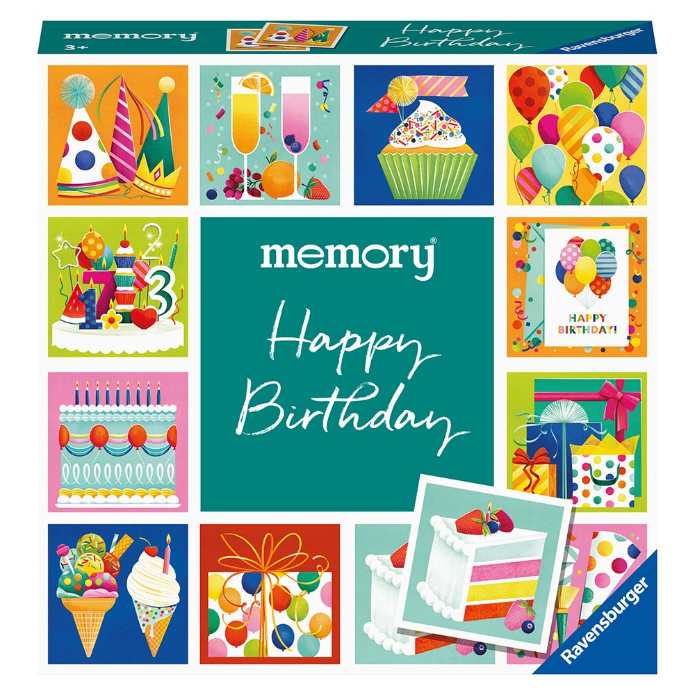 RAVENSBURGER memory Happy Birthday bunt