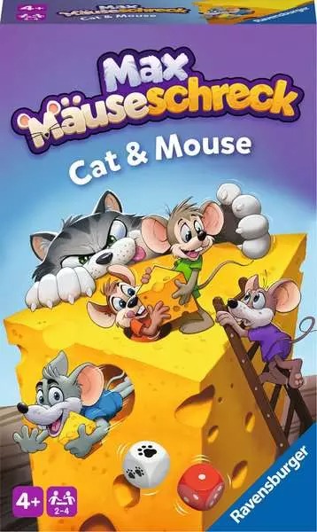 RAVENSBURGER Reisespiel Max Mäuseschreck
