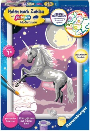 RAVENSBURGER Malen nach Zahlen Einhorn