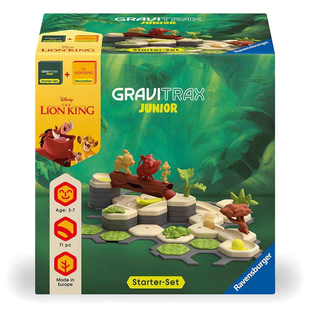 RAVENSBURGER GraviTrax Junior Starter-Set Disney Lion King