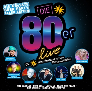 Various: Die 80er Live - Die größte 80er Party aller Zeiten, 2 Audio-CD - CD