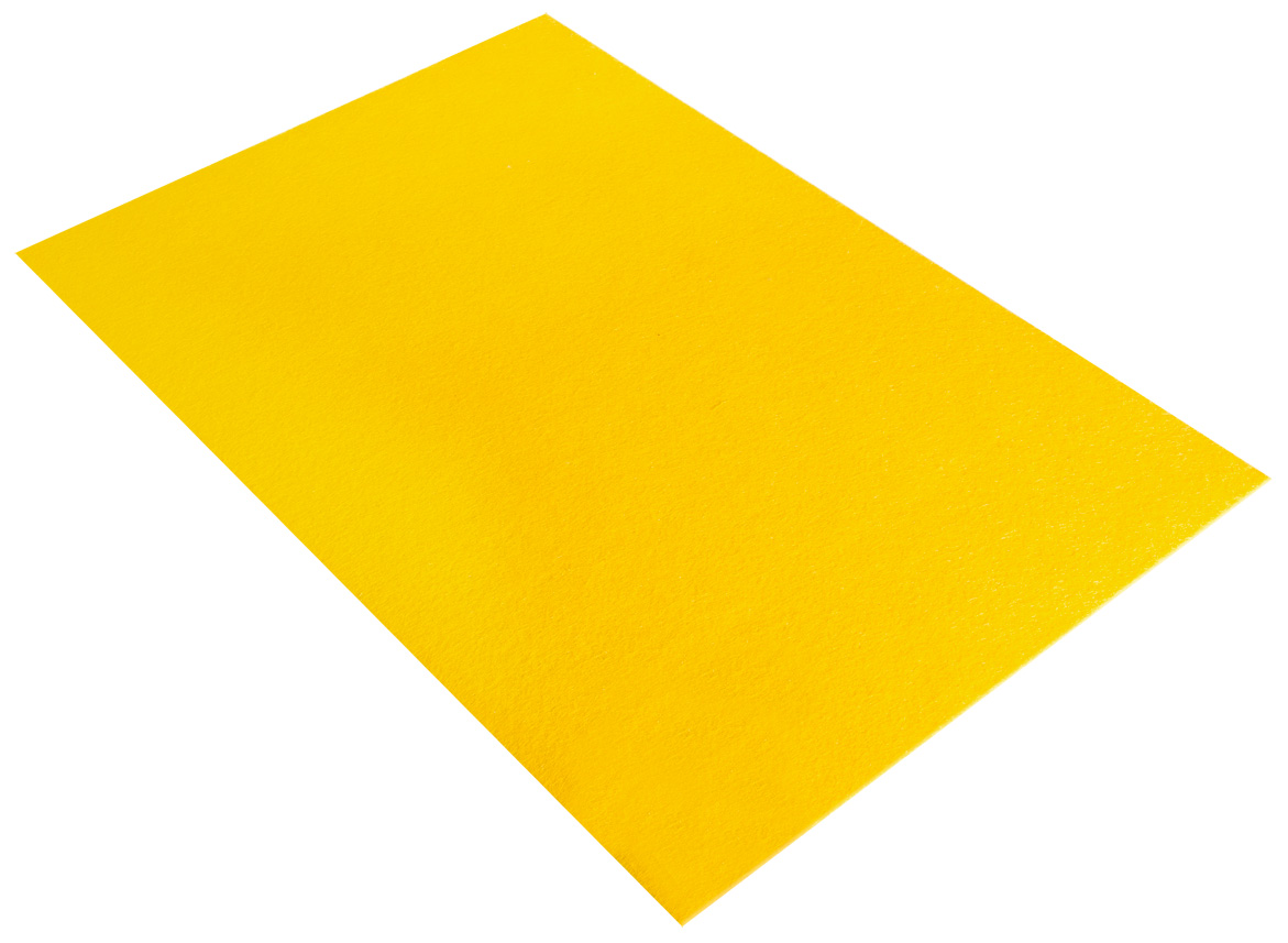 RAYHER Textilfilz 30 x 45 cm gelb