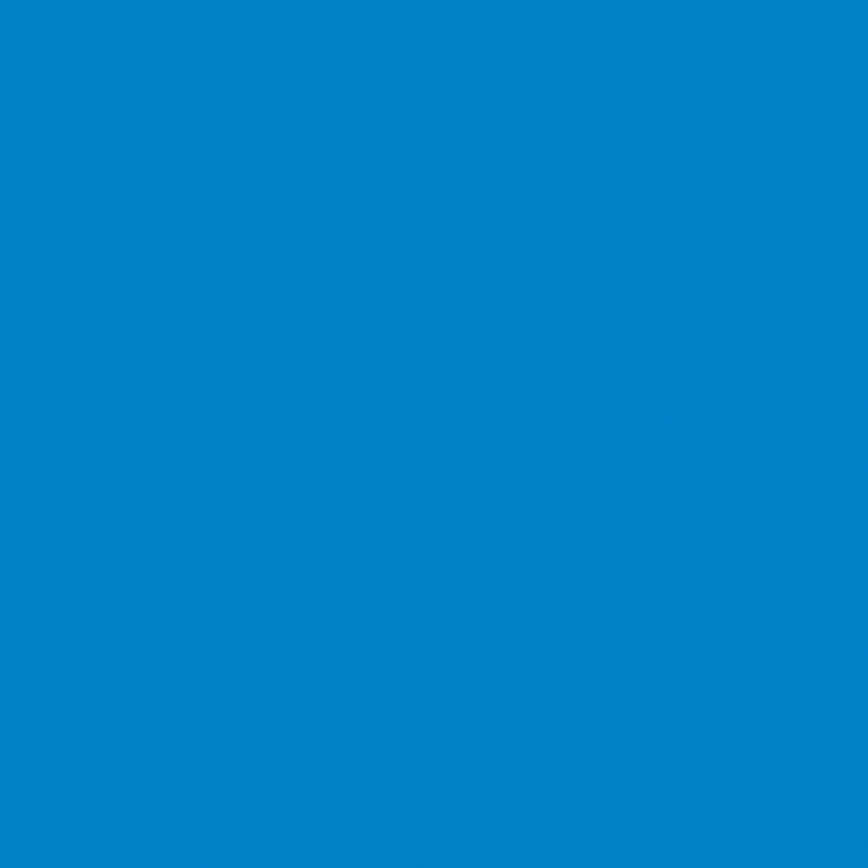 Ein einfarbiger blauer Hintergrund. Keine weiteren Elemente oder Muster sichtbar.