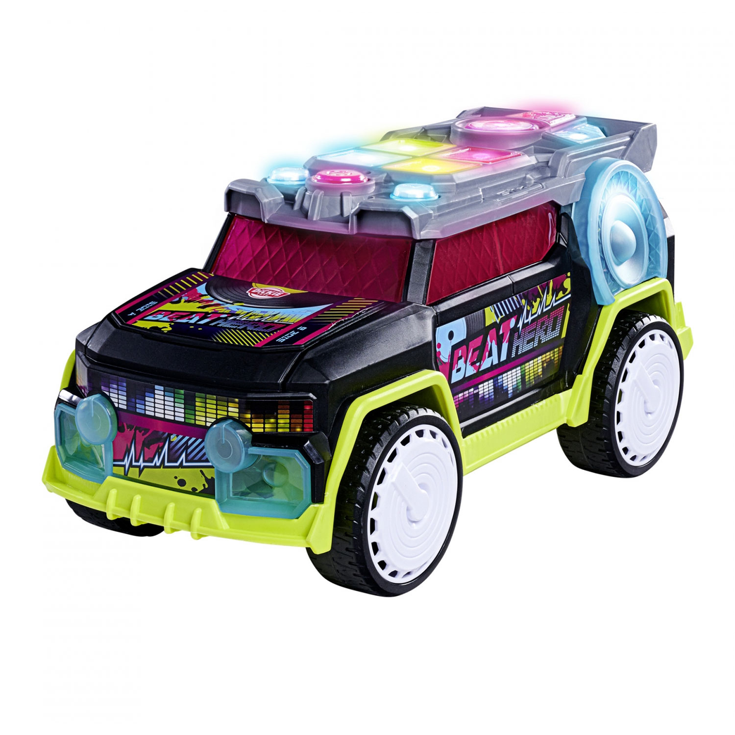 DICKIE TOYS Spielzeugauto Beat Hero mit Sounds und Lichtshow bunt