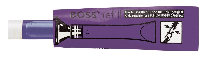 STABILO Boss Nachfüllung für Leuchtmarker, lavendel 