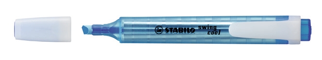 STABILO Swing Cool - Textmarker, Einzelstift, blau 