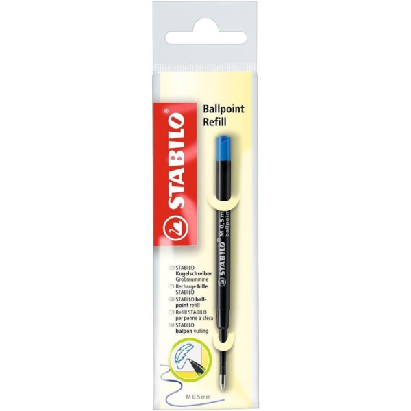 STABILO Kugelschreibermine Ballpoint Refill blau 