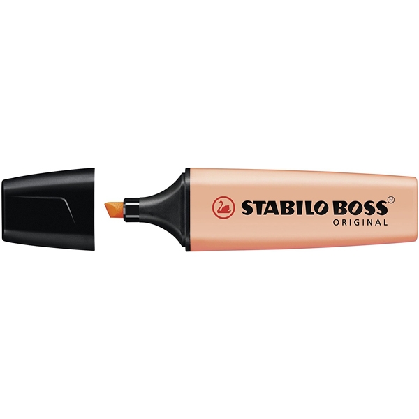 STABILO Textmarker BOSS ORIGINAL Pastel cremige Pfirsichfarbe