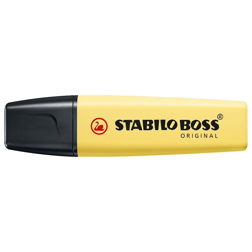 STABILO Textmarker BOSS ORIGINAL Pastel pudriges Gelb