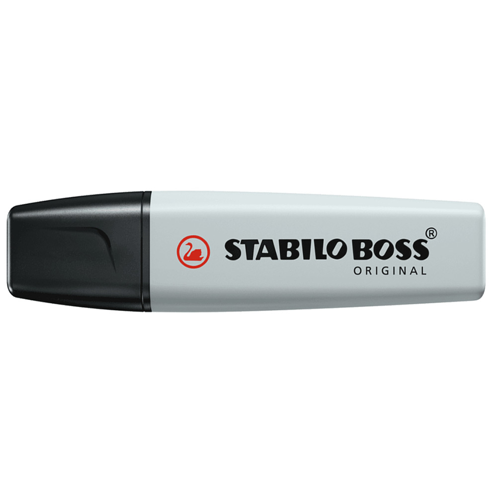 STABILO Textmarker BOSS ORIGINAL Pastel seidengrau 