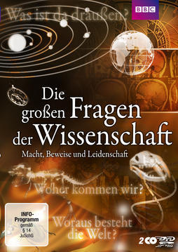 Die großen Fragen der Wissenschaft - Macht, Beweise und Leidenschaft, 2 DVDs - DVD