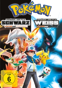 Pokémon - Der Film: Schwarz - Victini und Reshiram / Weiß - Victini und Zekrom, 1 DVD, 1 DVD-Video - DVD