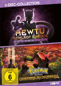 Pokémon - Mewtu schlägt zurück - Evolution / Geheimnisse des Dschungels, 2 DVD - DVD