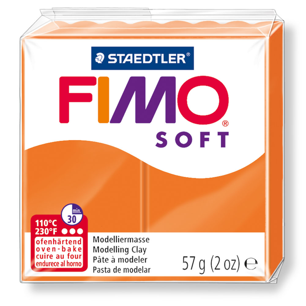 STAEDTLER® FIMO® Soft Einzelblock ofenhärtend mandarine