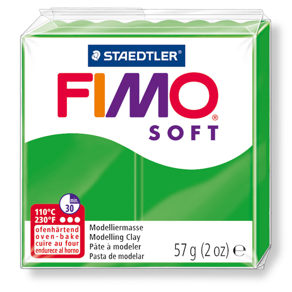 STAEDTLER® FIMO® Soft Einzelblock ofenhärtend tropischgrün