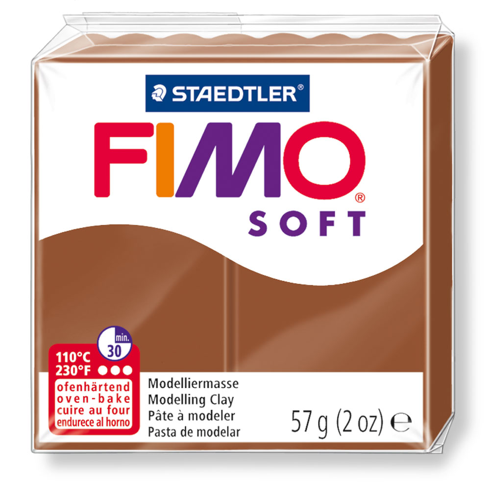 STAEDTLER® FIMO® Soft Einzelblock ofenhärtend caramel