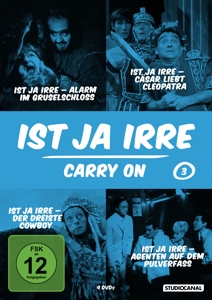 Ist ja irre - Carry on. Vol.3, 4 DVDs. Vol.3, 4 DVD-Video - DVD