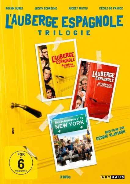 L´Auberge espagnole - Die Trilogie, 3 DVD - DVD