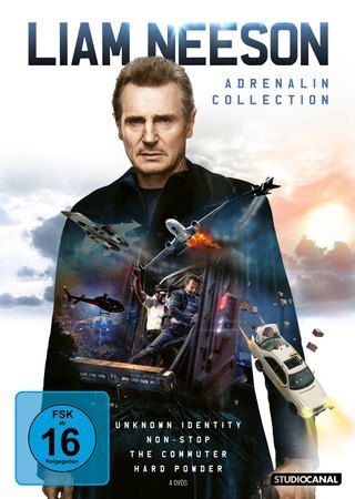 Liam Neeson Adrenalin Collection, 4 DVD, 4 DVD-Video - DVD