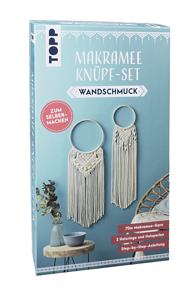 TOPP Makramee Knüpf-Set Wandschmuck