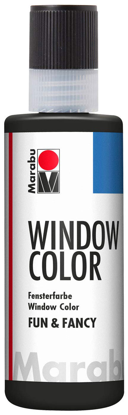 MARABU Window Color Fun & fancy 80 ml schwarz