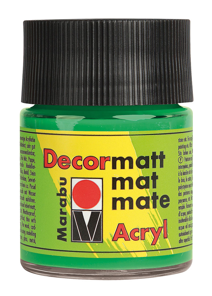MARABU Acrylfarbe Decormatt Acryl 50 ml hellgrün