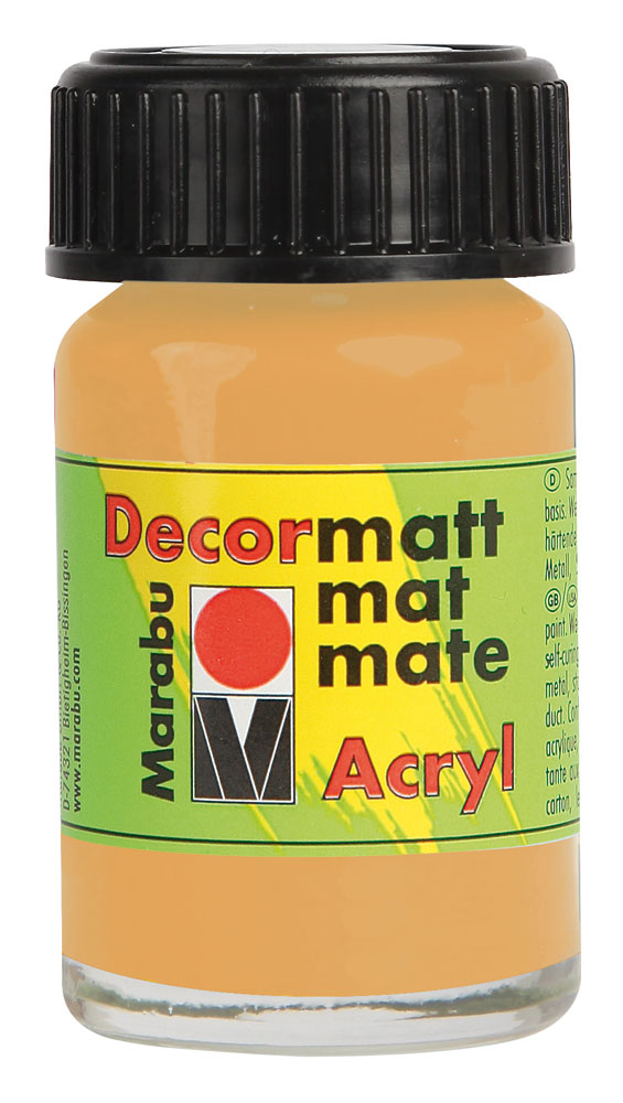 MARABU Acrylfarbe Decormatt Acryl 15 ml gold metallic
