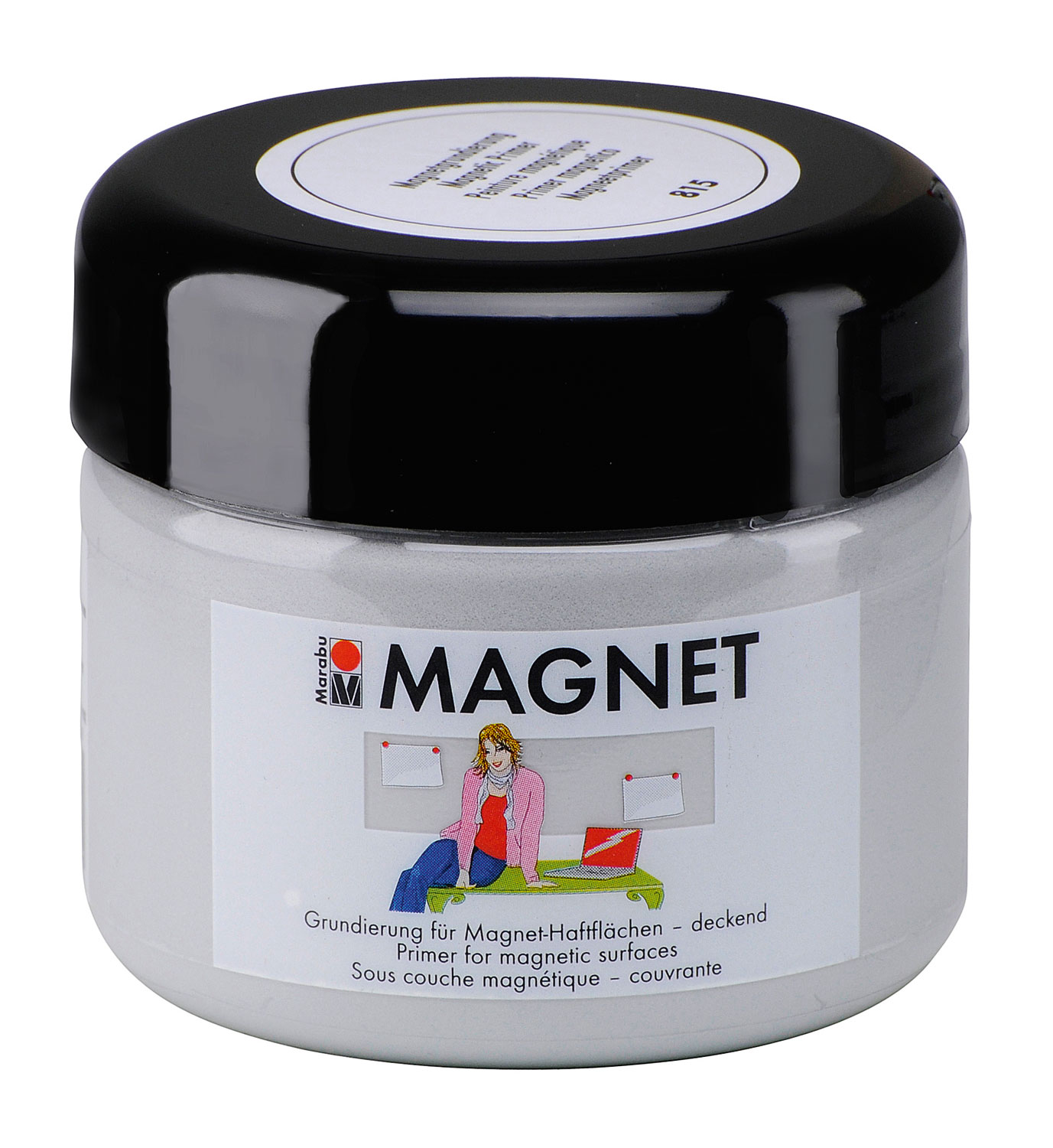 MARABU Grundierung Magnet 225 ml grau