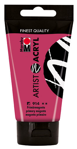 MARABU Acrylfarbe Artist 75 ml primärmagenta