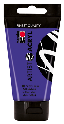 MARABU Acrylfarbe Artist 75 ml brilliantviolett